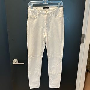 J Brand White Skinny Jean Size 31